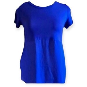 Mossimo Blue Short Sleeve Top Size Medium